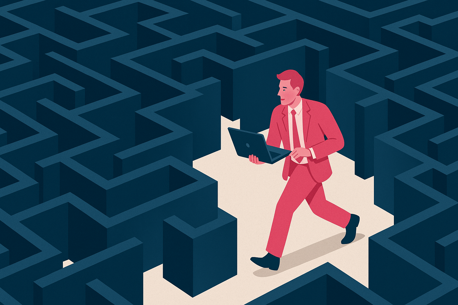 Every company is now packed with 'AI experts.'
Yet the workflows still resemble a pre-digital age maze.