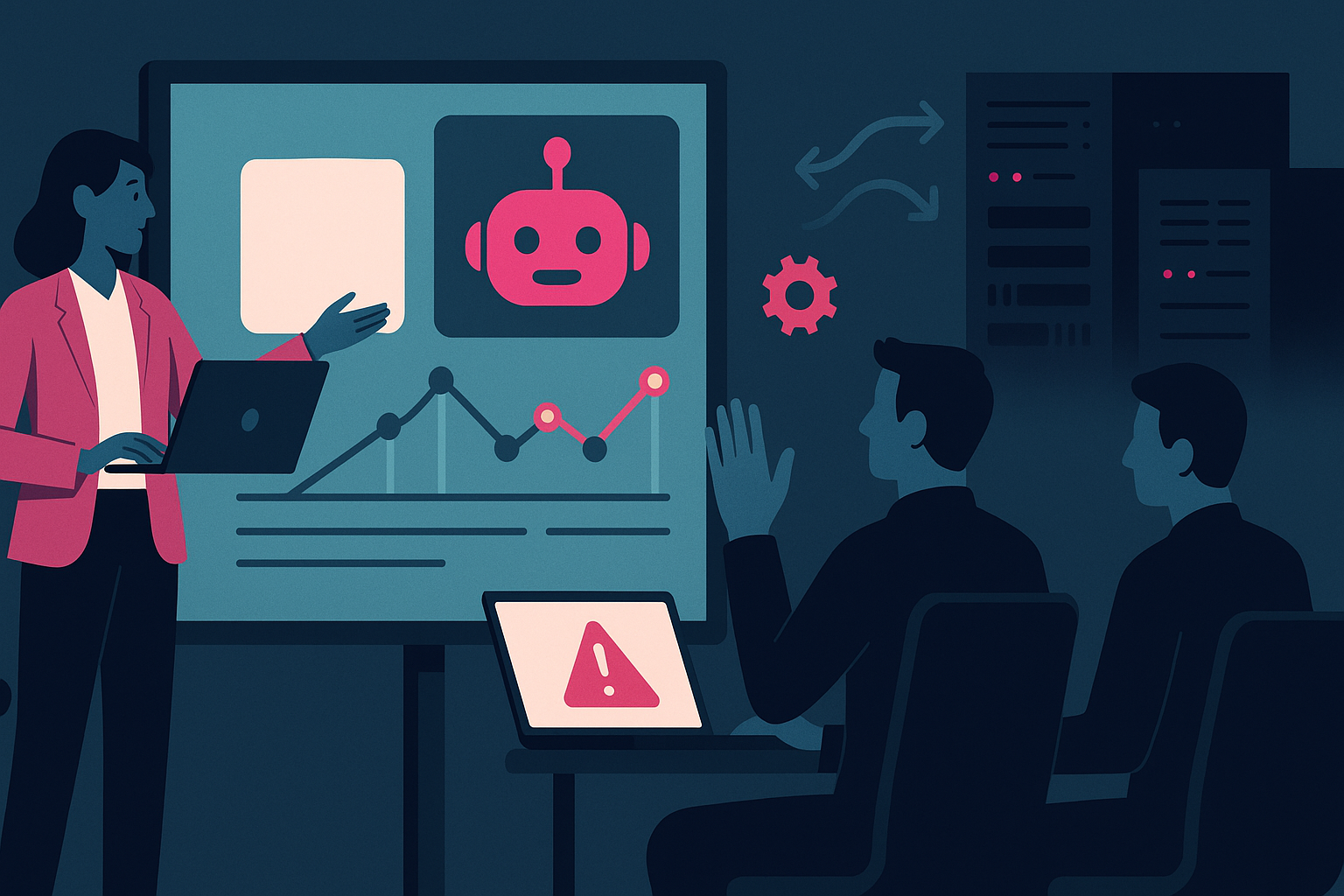 Shiny AI demos are easy to sell.
Actually deploying them? That's where the real chaos begins.